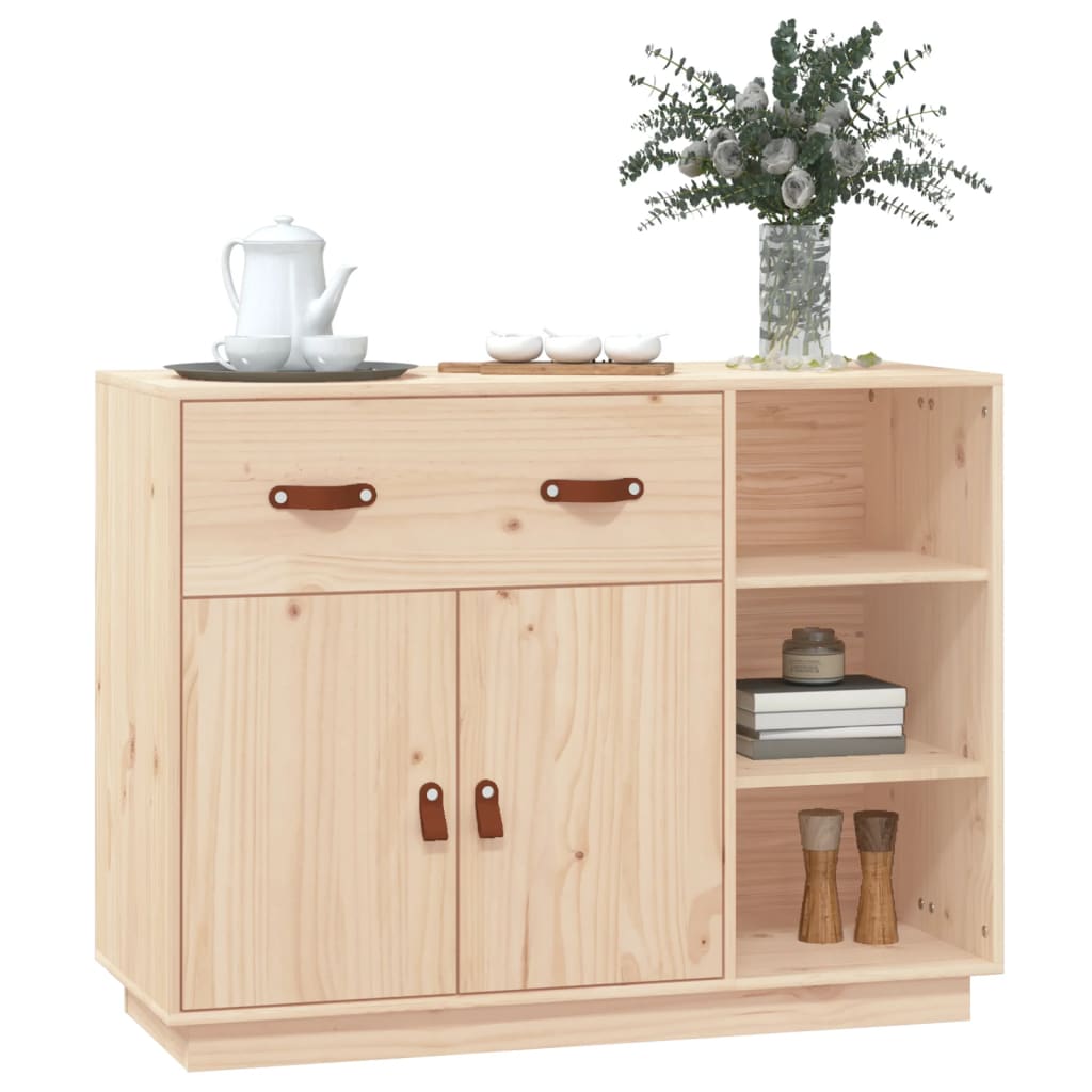 Sideboard 98,5x40x75 cm Massivholz Kiefer